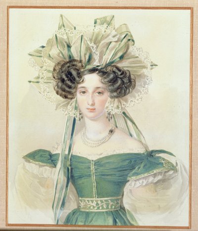 Portrait of Princess Elizabeth Vorontsova by Pyotr Fyodorovich Sokolov